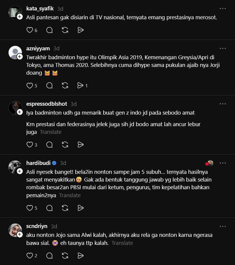 Komentar Netizen Mengenai Kekalahan Indonesia dari Prancis