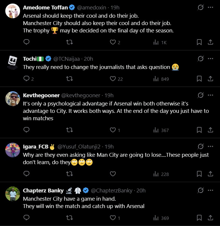 Komentar Netizen Mengenai Komentar Pep Guardiola